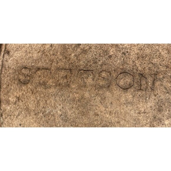 Vintage Stetson Cowboy Boots Western Ranch Leather Pink Gray Womens Size 5.5 - Picture 9 of 14